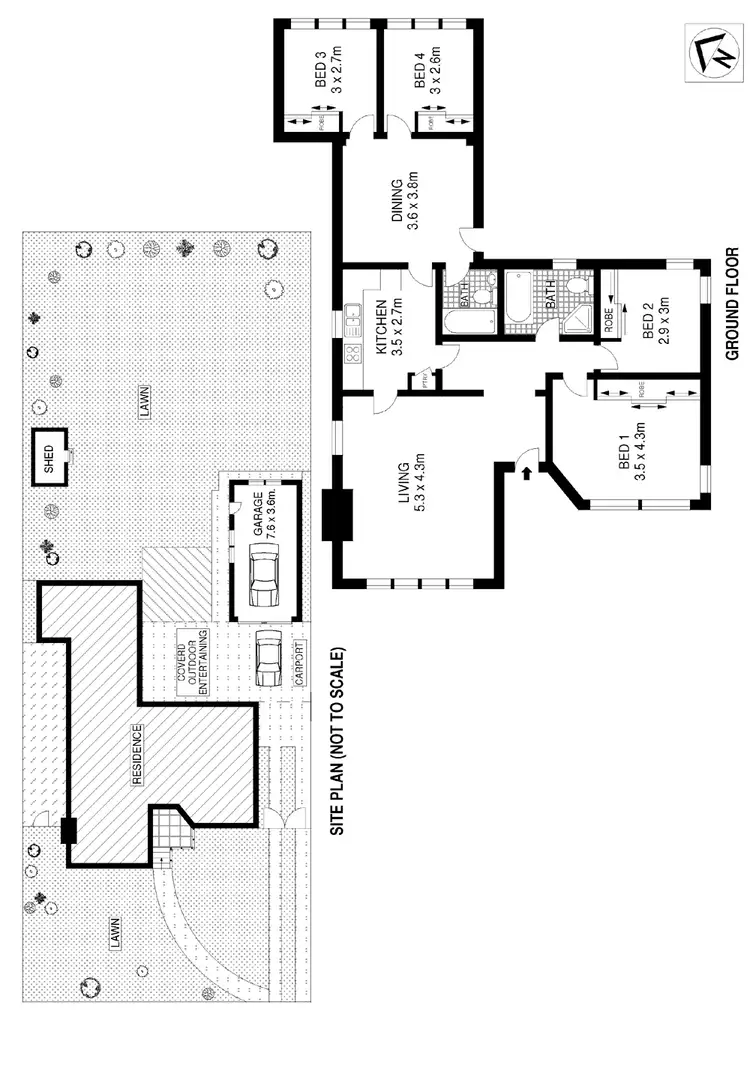 Floorplan of Homely house listing, 16 Ward Street, Eastwood NSW 2122