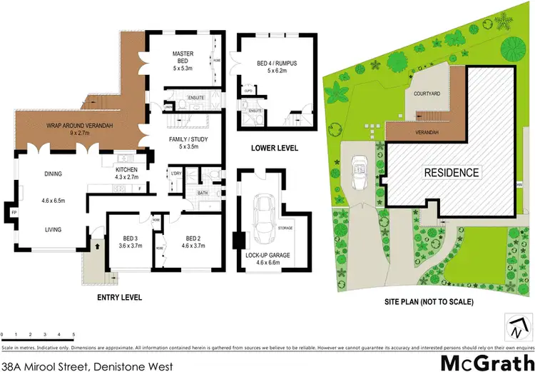 Floorplan of Homely house listing, 38A Mirool Street, Denistone West NSW 2114