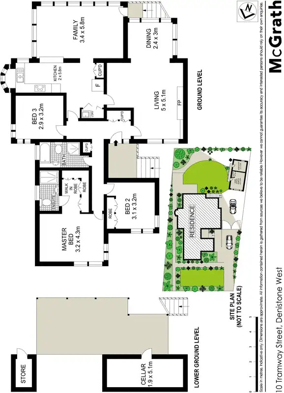 Floorplan of Homely house listing, 10 Tramway Street, Denistone West NSW 2114
