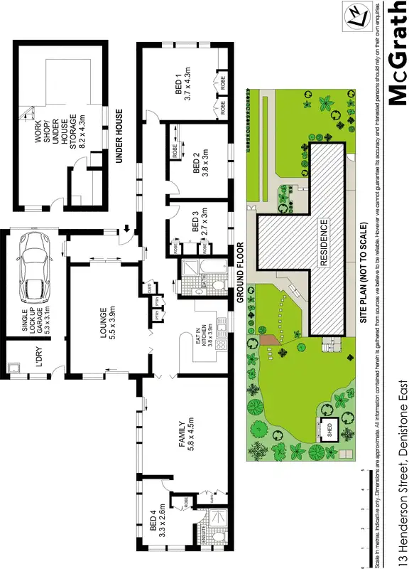 Floorplan of Homely house listing, 13 Henderson Street, Denistone East NSW 2112