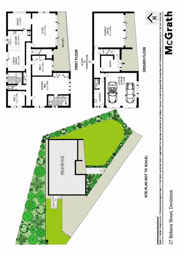 Floorplan of Homely house listing, 27 Beltana Street, Denistone NSW 2114