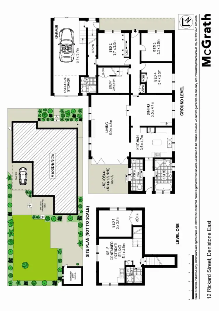 Floorplan of Homely house listing, 12 Rickard Street, Denistone East NSW 2112
