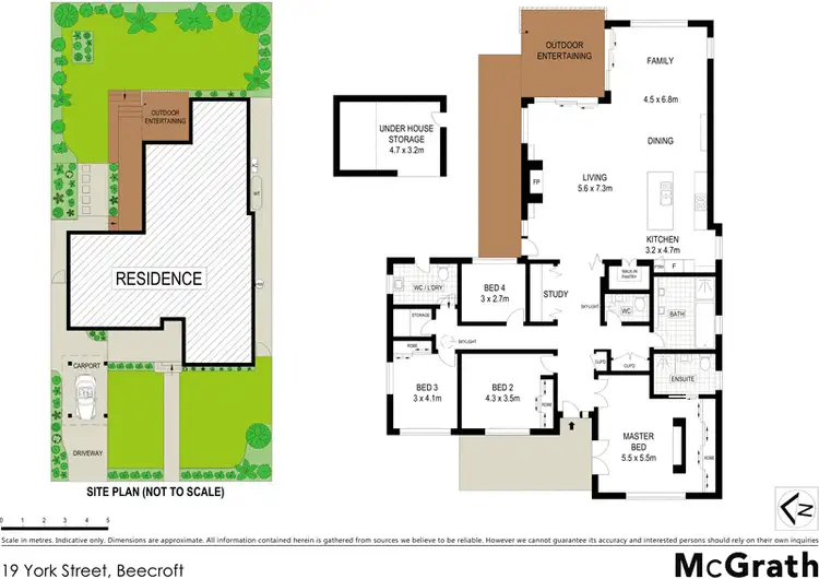 Floorplan of Homely house listing, 19 York Street, Beecroft NSW 2119