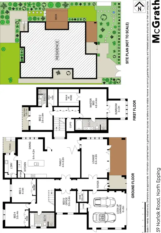 Floorplan of Homely house listing, 59 Norfolk Road, North Epping NSW 2121