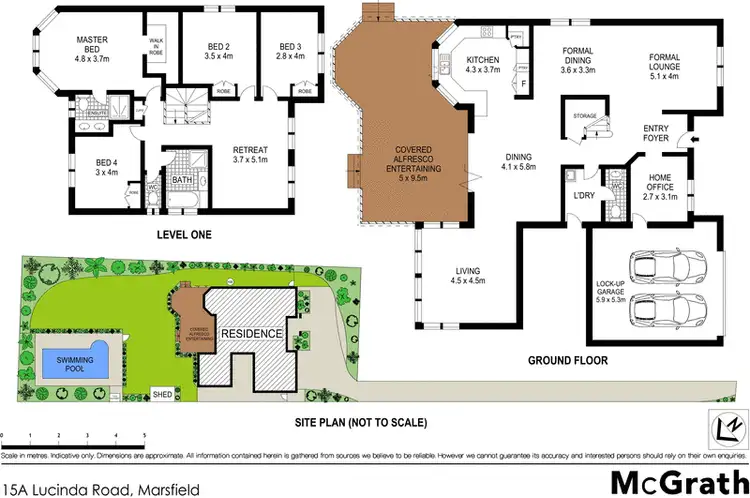 Floorplan of Homely house listing, 15A Lucinda Road, Marsfield NSW 2122