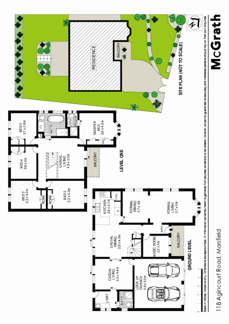 Floorplan of Homely house listing, 118 Agincourt Road, Marsfield NSW 2122
