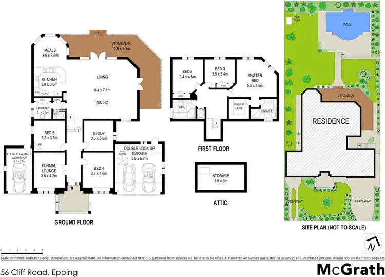 Floorplan of Homely house listing, 56 Cliff Road, Epping NSW 2121