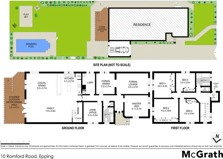 Floorplan of Homely house listing, 10 Romford Road, Epping NSW 2121