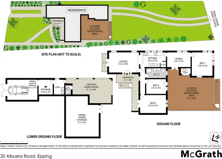 Floorplan of Homely house listing, 20 Albuera Road, Epping NSW 2121