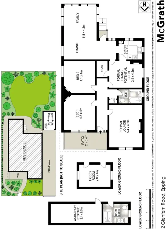 Floorplan of Homely house listing, 2 Glenfern Road, Epping NSW 2121