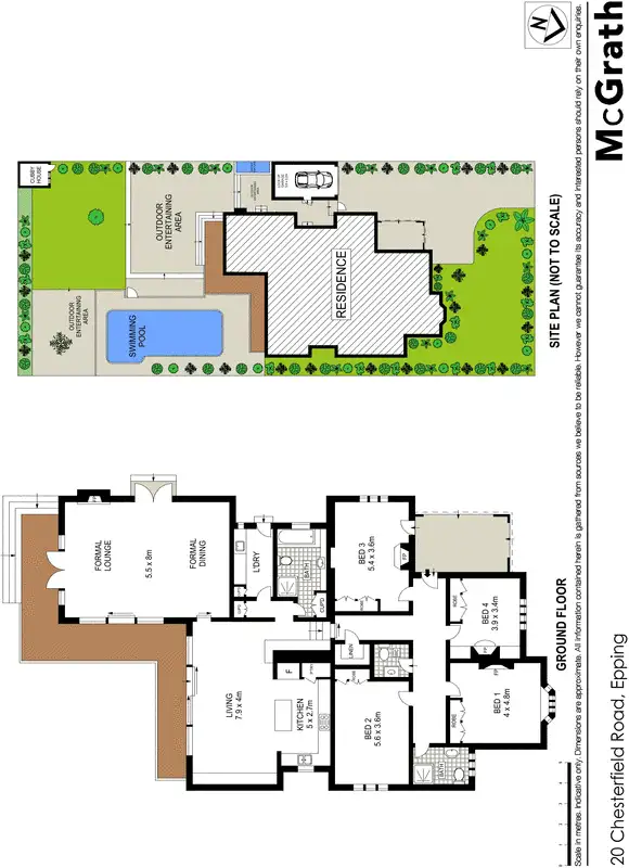 Floorplan of Homely house listing, 20 Chesterfield Road, Epping NSW 2121