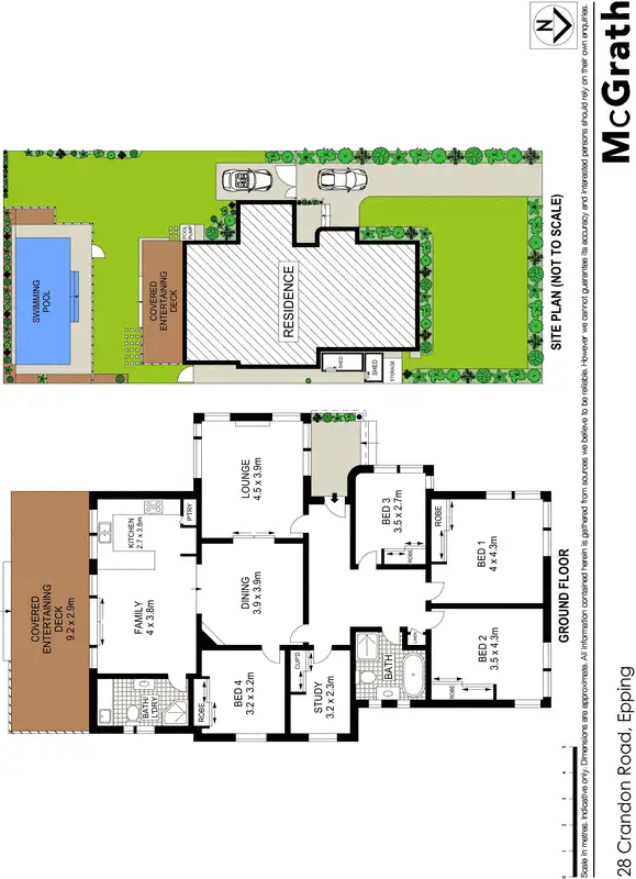 Floorplan of Homely house listing, 28 Crandon Road, Epping NSW 2121