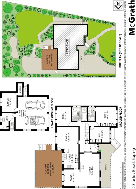 Floorplan of Homely house listing, 2 Stanley Road, Epping NSW 2121