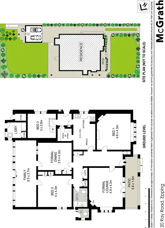 Floorplan of Homely house listing, 20 Ray Road, Epping NSW 2121