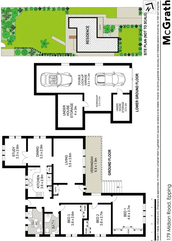 Floorplan of Homely house listing, 179 Midson Road, Epping NSW 2121