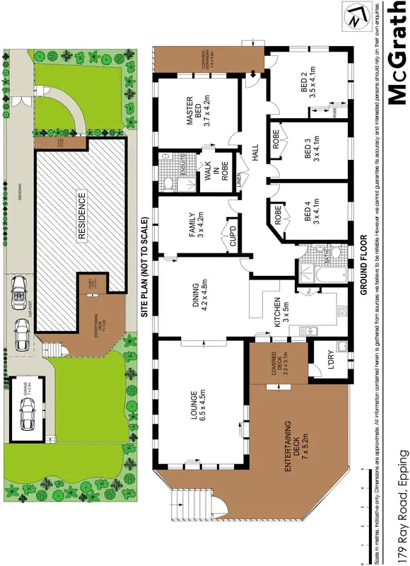 Floorplan of Homely house listing, 179 Ray Road, Epping NSW 2121
