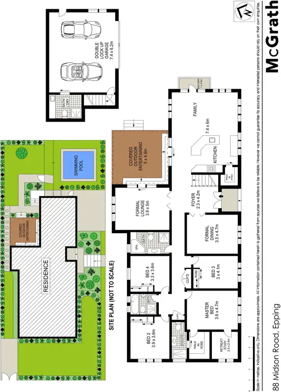 Floorplan of Homely house listing, 88 Midson Road, Epping NSW 2121