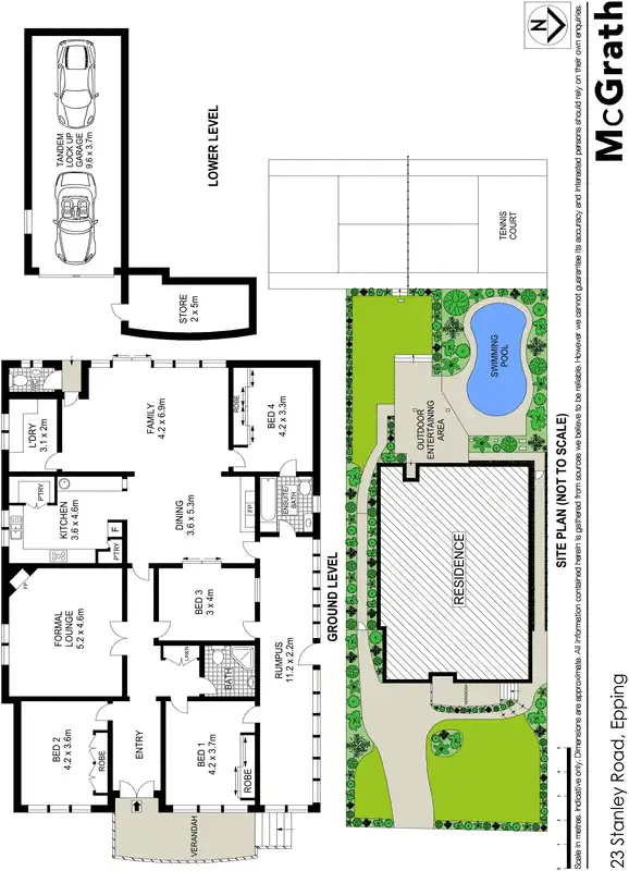 Floorplan of Homely house listing, 23 Stanley Road, Epping NSW 2121