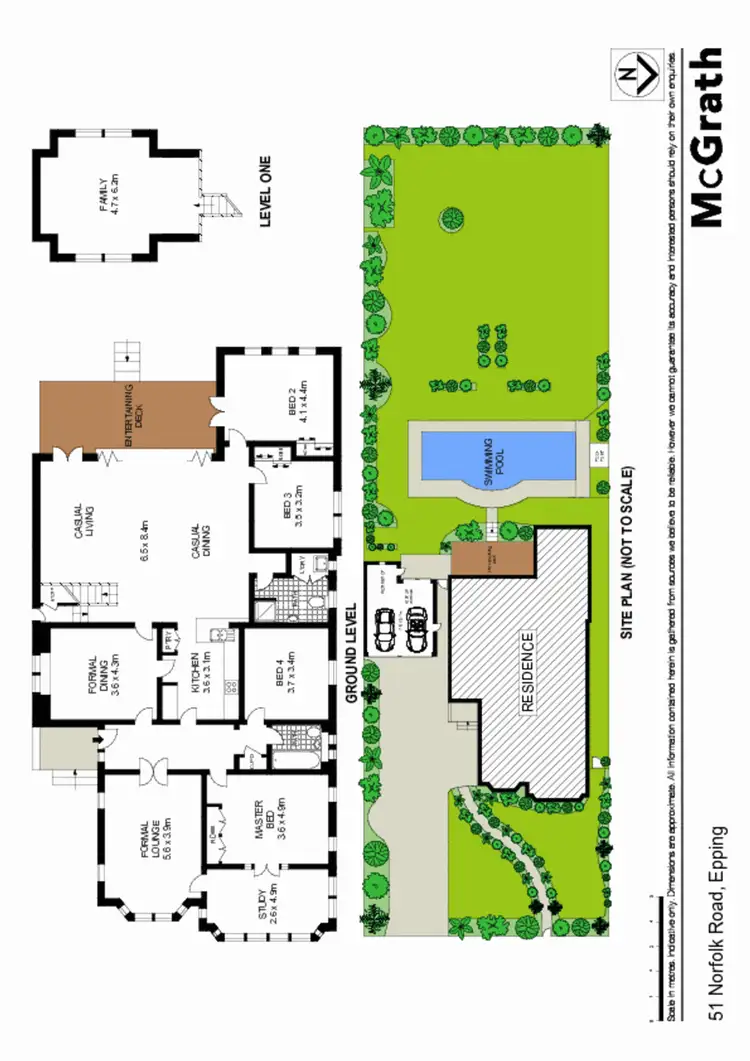 Floorplan of Homely house listing, 51 Norfolk Road, Epping NSW 2121