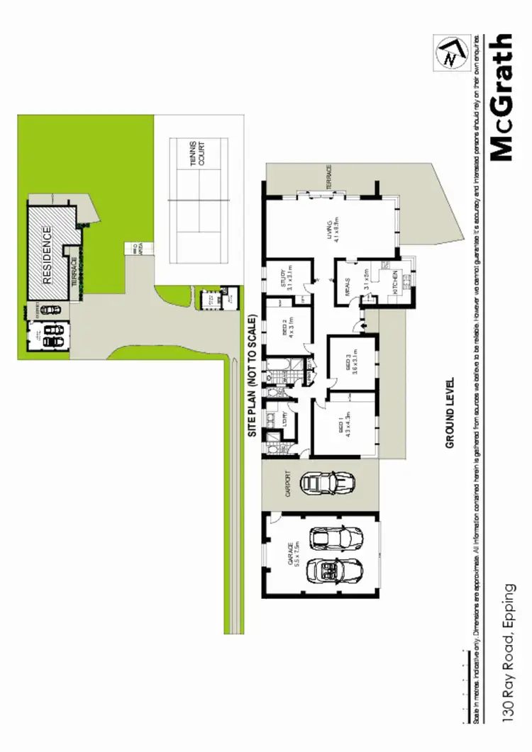 Floorplan of Homely house listing, 130 Ray Road, Epping NSW 2121