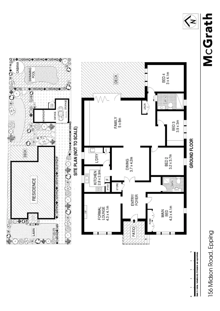 Floorplan of Homely house listing, 156 Midson Road, Epping NSW 2121