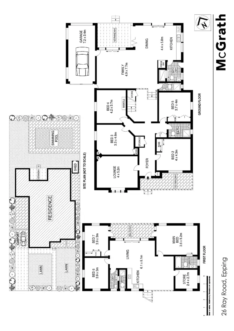 Floorplan of Homely house listing, 26 Ray Road, Epping NSW 2121