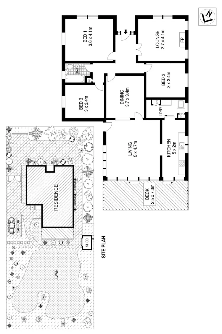 Floorplan of Homely house listing, 50 Carlingford Road, Epping NSW 2121