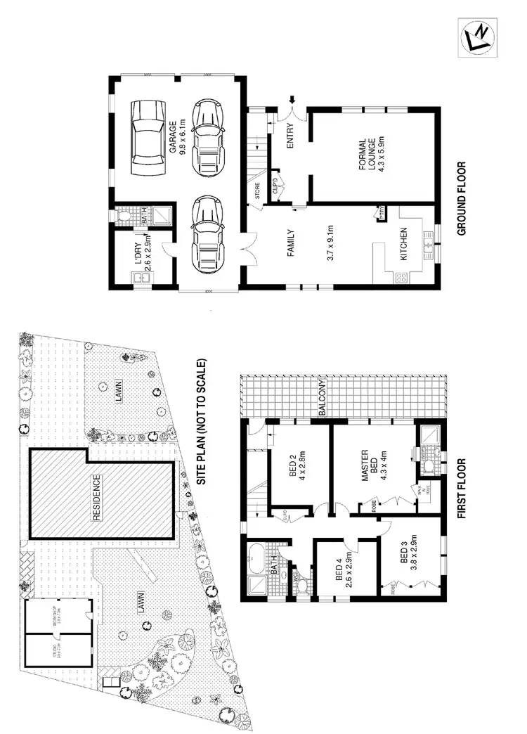 Floorplan of Homely house listing, 85 Cliff Road, Epping NSW 2121