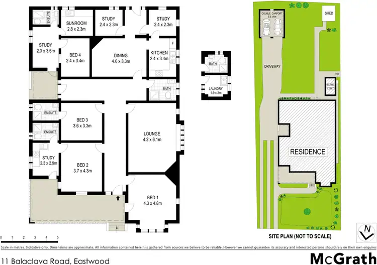 Floorplan of Homely house listing, 11 Balaclava Road, Eastwood NSW 2122