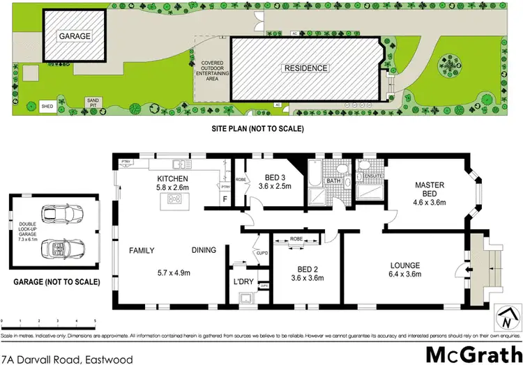 Floorplan of Homely house listing, 7A Darvall Road, Eastwood NSW 2122