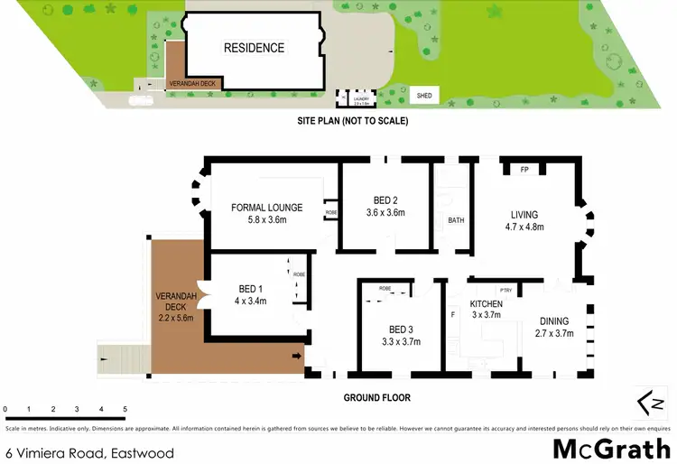 Floorplan of Homely house listing, 6 Vimiera Road, Eastwood NSW 2122