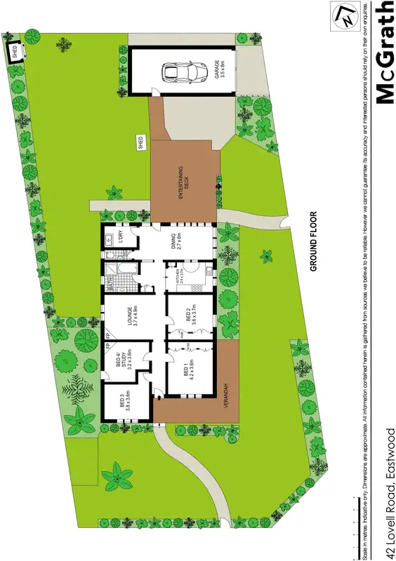 Floorplan of Homely house listing, 42 Lovell Road, Eastwood NSW 2122
