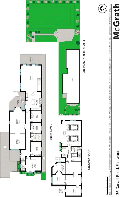 Floorplan of Homely house listing, 36 Darvall Road, Eastwood NSW 2122