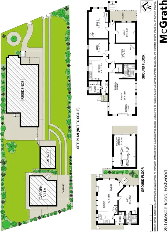Floorplan of Homely house listing, 28 Lakeside Road, Eastwood NSW 2122