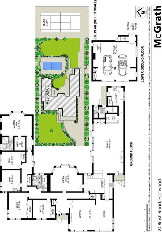 Floorplan of Homely house listing, 24 Brush Road, Eastwood NSW 2122