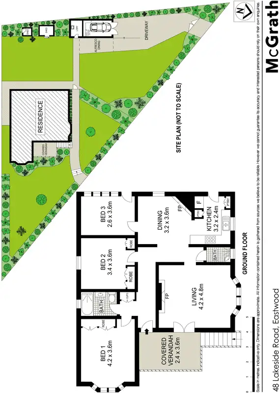 Floorplan of Homely house listing, 48 Lakeside Road, Eastwood NSW 2122