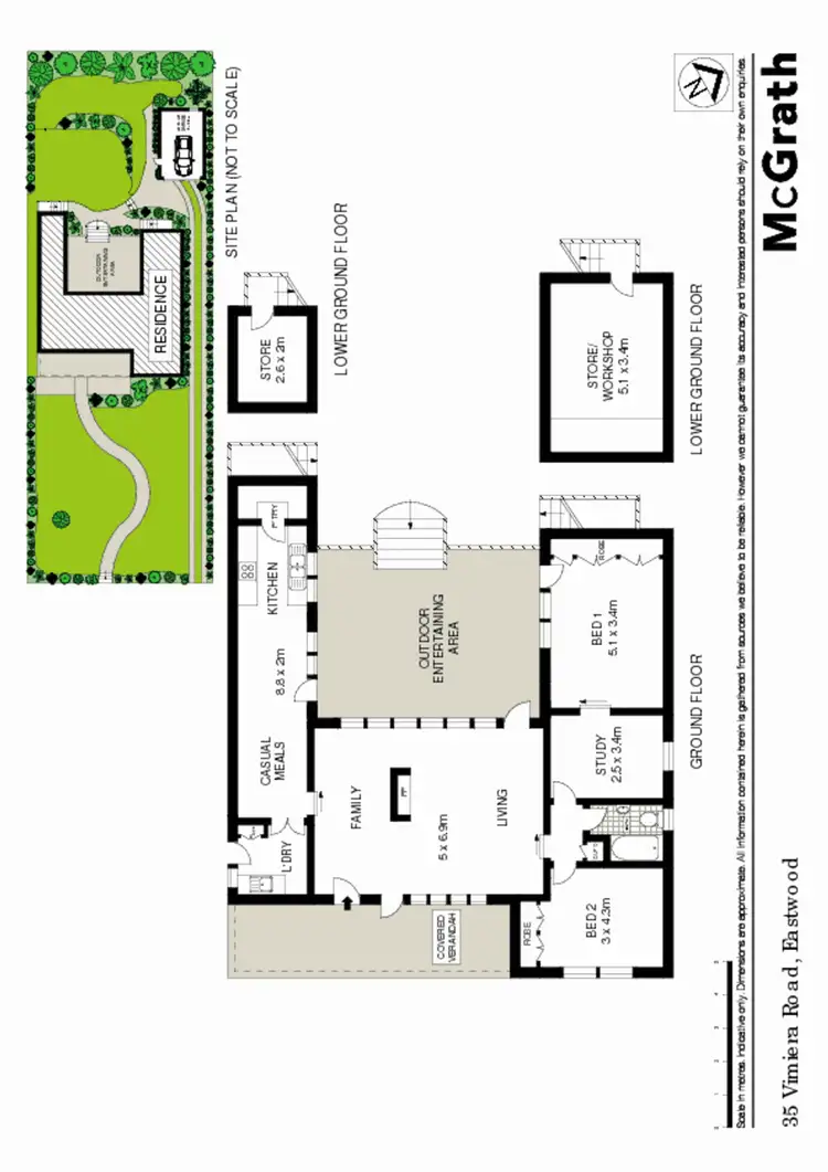 Floorplan of Homely house listing, 35 Vimiera Road, Eastwood NSW 2122