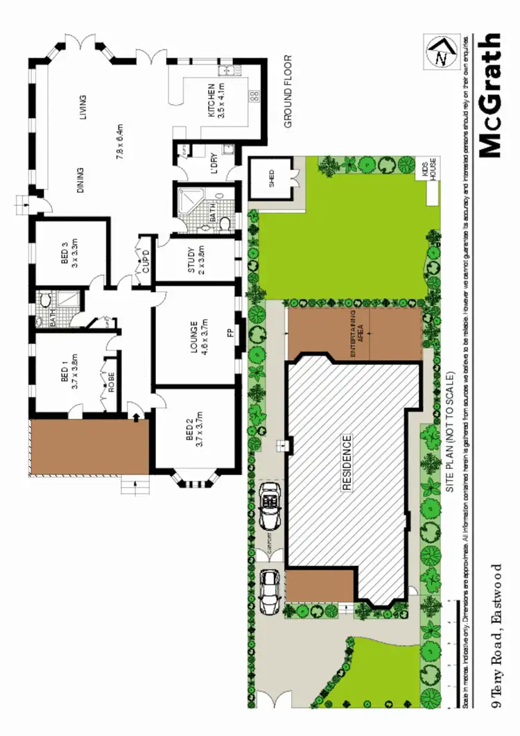 Floorplan of Homely house listing, 9 Terry Road, Eastwood NSW 2122