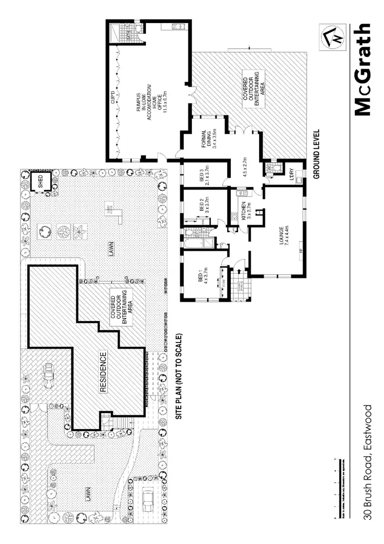 Floorplan of Homely house listing, 30 Brush Road, Eastwood NSW 2122