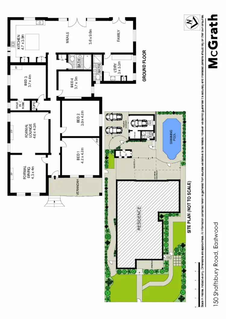 Floorplan of Homely house listing, 150 Shaftsbury Road, Eastwood NSW 2122