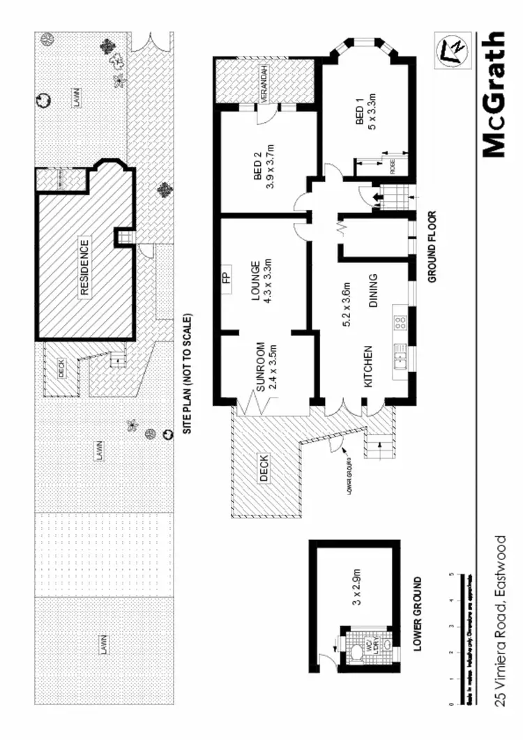 Floorplan of Homely house listing, 25 Vimiera Road, Eastwood NSW 2122