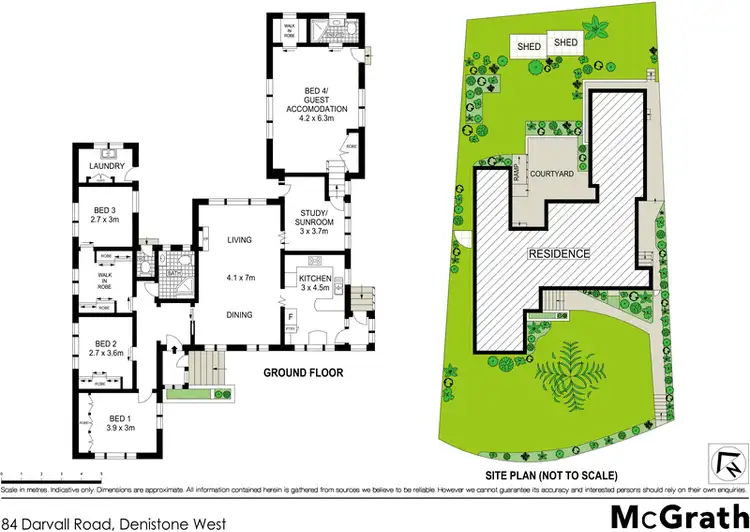 Floorplan of Homely house listing, 84 Darvall Road, Denistone West NSW 2114