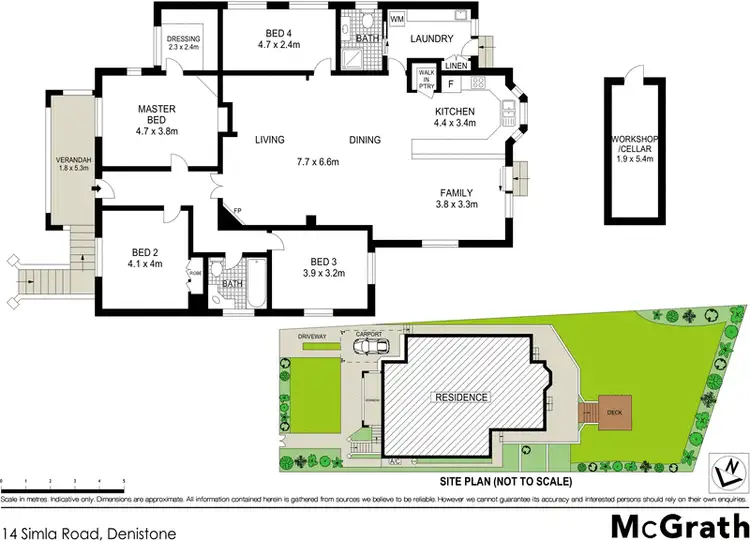 Floorplan of Homely house listing, 14 Simla Road, Denistone NSW 2114