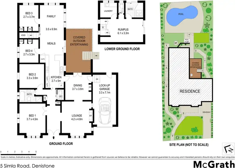 Floorplan of Homely house listing, 5 Simla Road, Denistone NSW 2114