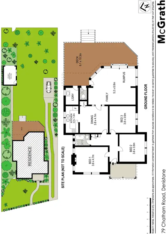 Floorplan of Homely house listing, 79 Chatham Road, Denistone NSW 2114