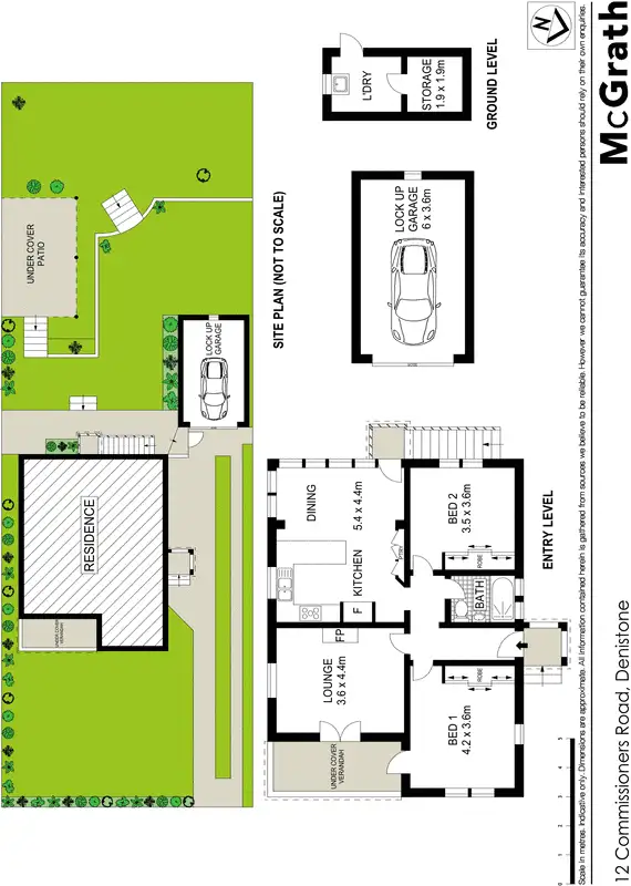 Floorplan of Homely house listing, 12 Commissioners Road, Denistone NSW 2114