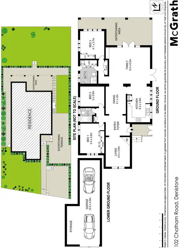 Floorplan of Homely house listing, 102 Chatham Road, Denistone NSW 2114