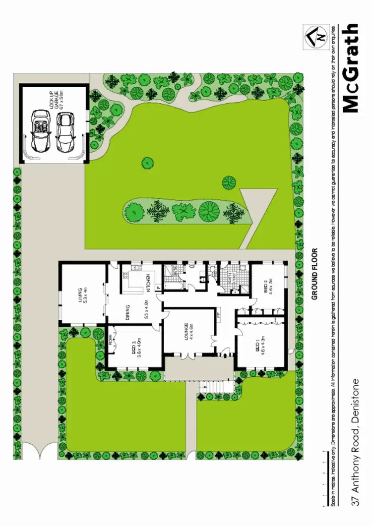 Floorplan of Homely house listing, 37 Anthony Road, Denistone NSW 2114