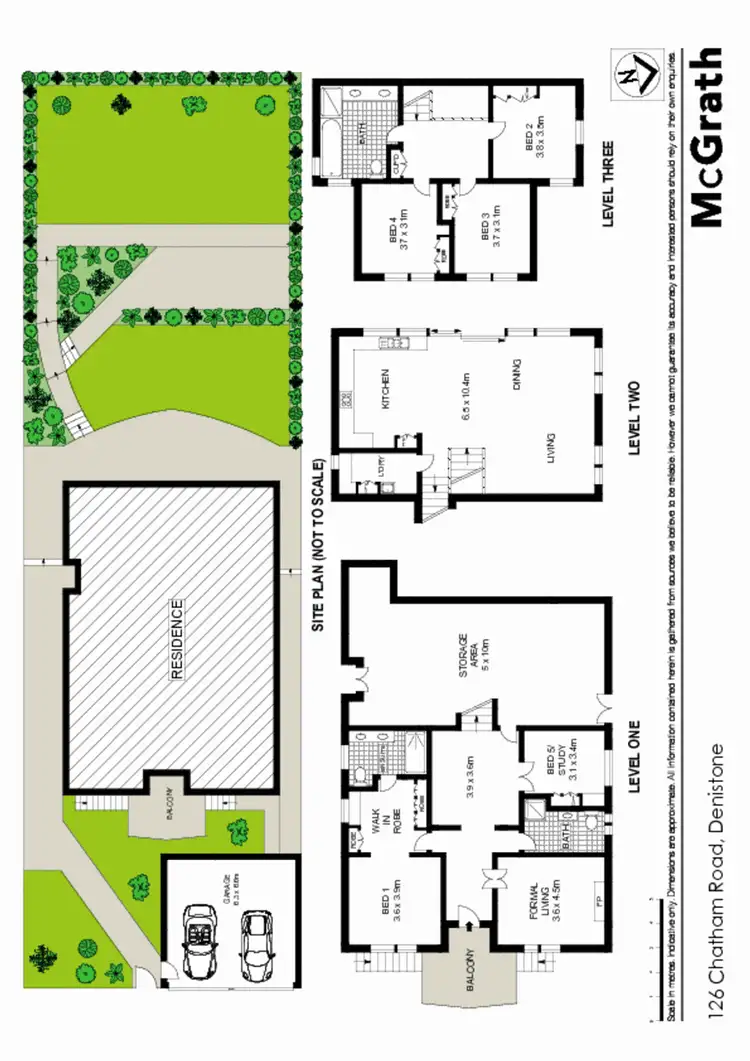 Floorplan of Homely house listing, 126 Chatham Road, Denistone NSW 2114