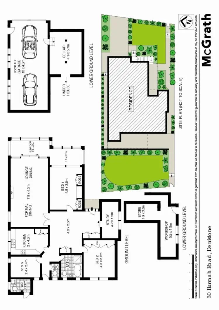 Floorplan of Homely house listing, 30 Burmah Road, Denistone NSW 2114